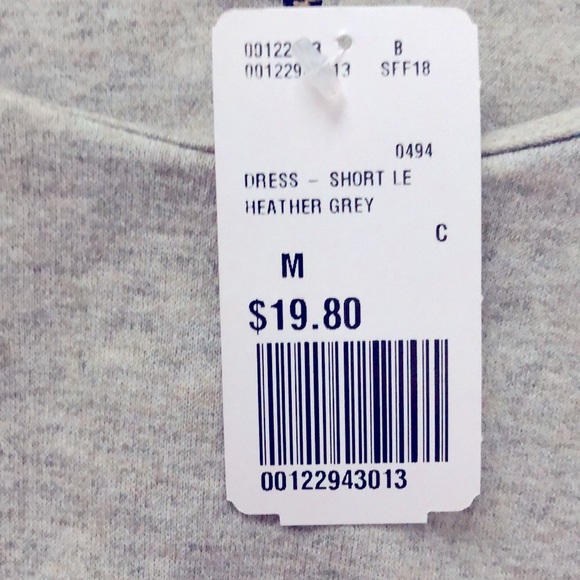 Forever21 Gray Dress with Pleated Waist Detail - Picture 4 of 5